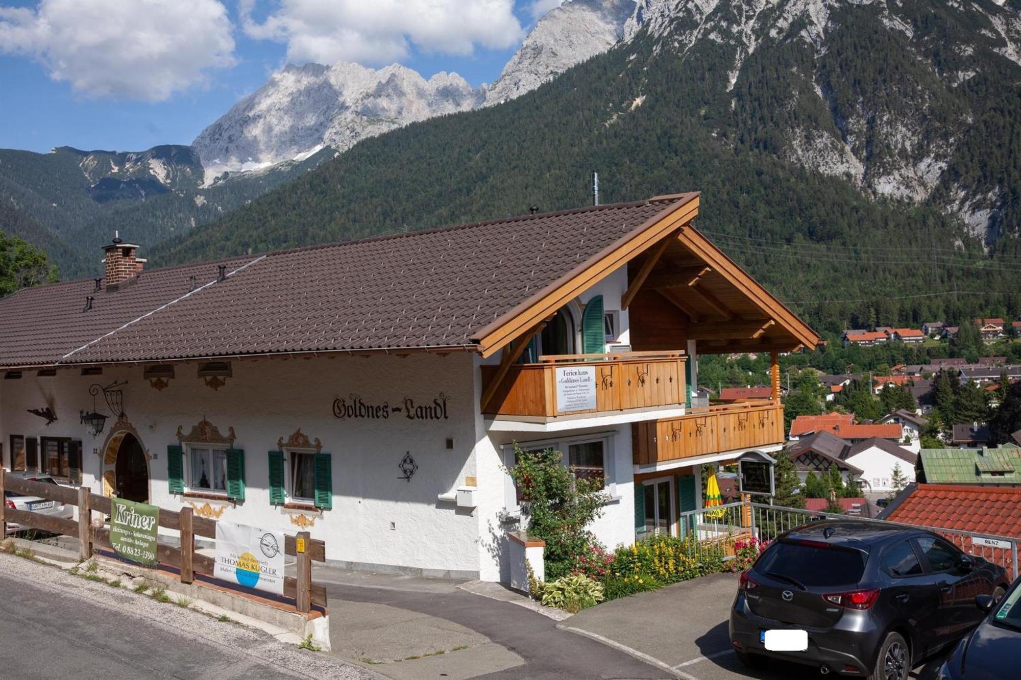 Ferienhaus Goldenes Landl Mittenwald Εξωτερικό φωτογραφία