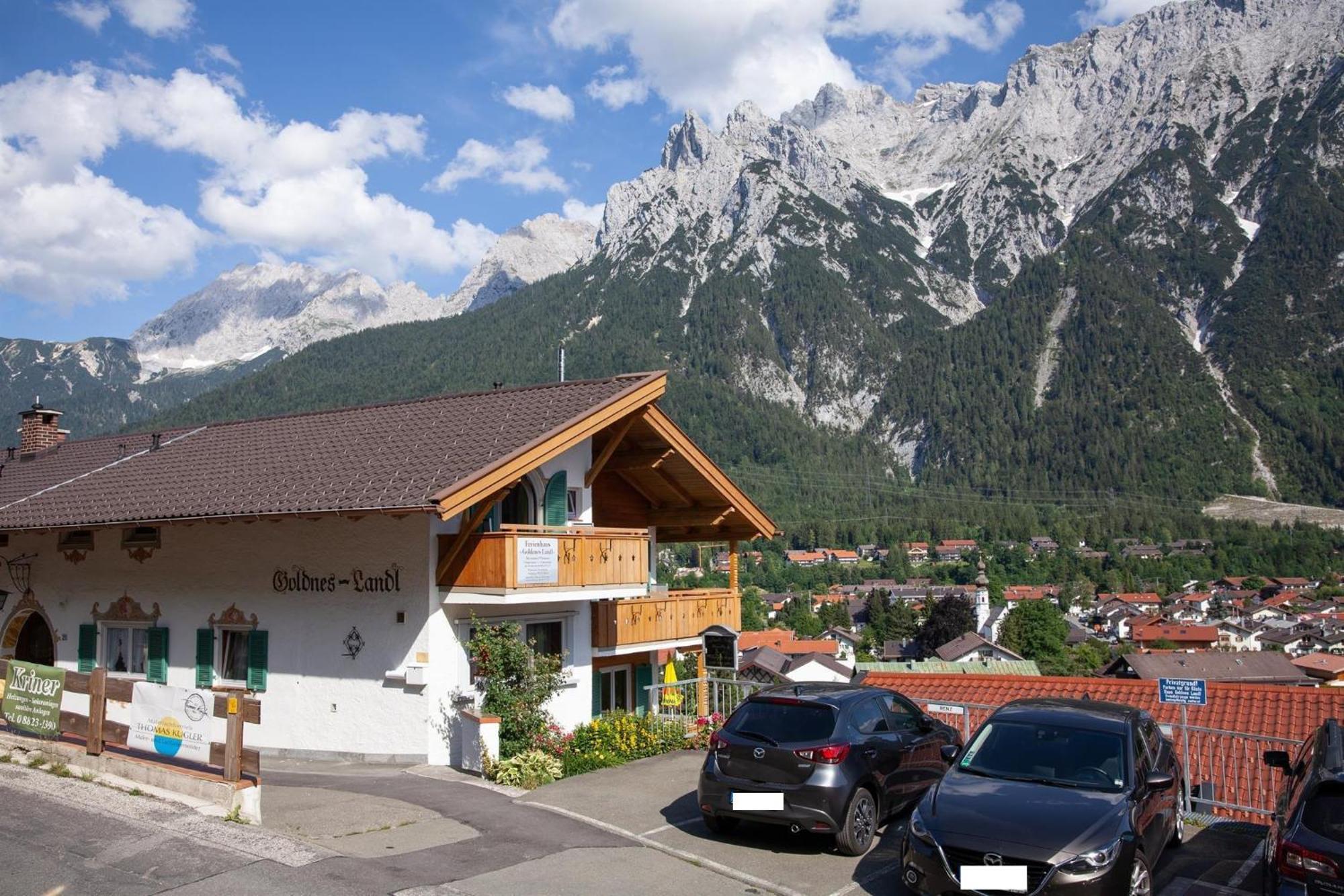 Ferienhaus Goldenes Landl Mittenwald Εξωτερικό φωτογραφία